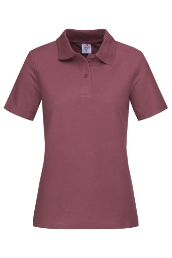 Dámske polo tričko STEDMAN ST 3100 veľ. M burgundy