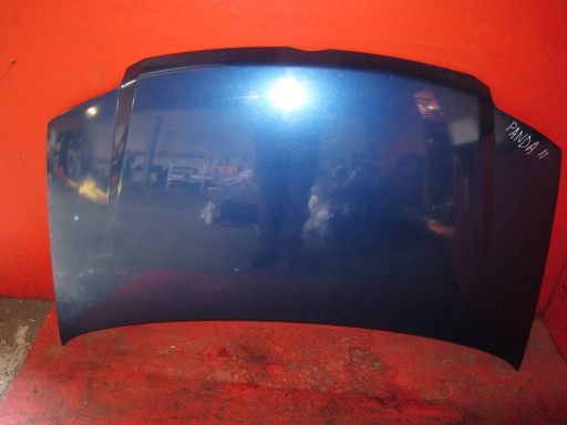 FIAT PANDA II 2 bonnet blue