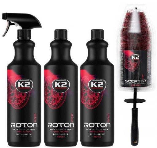 K2 Roton PRO гель для обода 1L + 2L REFILL + SCEPTER