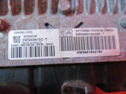 CITROEN C8 2.0 HDI RHR FIAT SCUDO II PEUGEOT EXPERT Bedienteil Computer