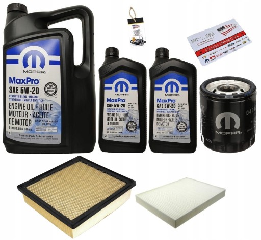 MOPAR 5W20 + ФІЛЬТРИ DODGE DURANGO 5.7 16-20