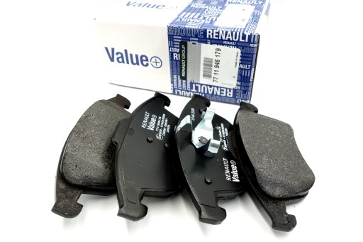 7711946179 - Передние колодки renault clio iv rs sport оригинал