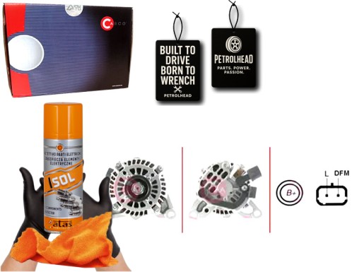 CASCAL35219AS#ECS-PCP+K - Генератор каско 9642879980 5702an 5705gz 5702c7 #petrolhead pro+ kit4