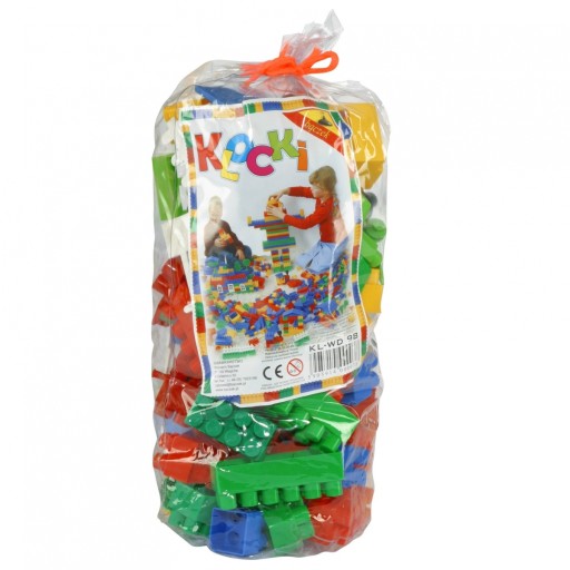 Пластикові блоки Large Bloks з аксесуарами 98 шт.