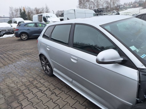 AUDI S3 A3 8P 8PA LIFT 2008-10 mirror right aluminium 10-PIN 8T0857528A