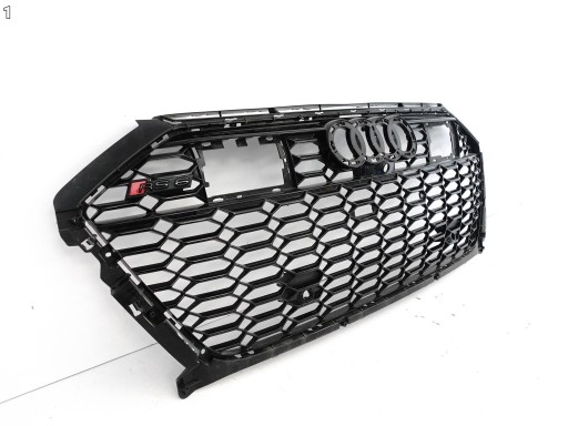 AUDI RS7 4K8 RS6 4K0 C8 20- grill grille grid W bumper front BLACK NIGHT