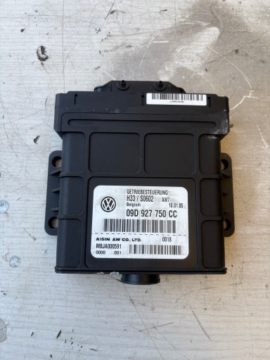 Porsche Cayenne 9PA 7L5 control unit Automatycznej gearboxes of the gear 09D927750CC