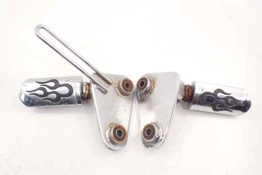 91663 - Комплект для ніг водія Тюнінг Honda VT 750 чорний в