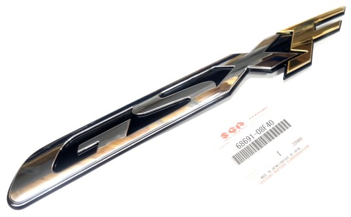 68691-08F40 - ЕМБЛЕМА ОБТІЧНИКА ЛІВА SUZUKI GSX 600 750 F 2001-