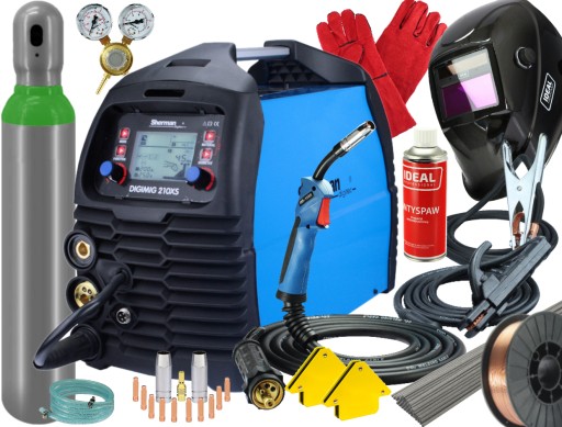 ЗВАРЮВАЛЬНИЙ АПАРАТ MIGOMAT DIGIMIG 210XS SYNERGIA SHERMAN