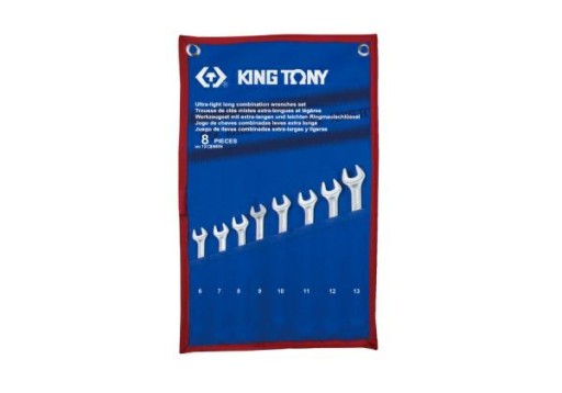 НАБОР КОМБИНИРОВАННЫХ КЛЮЧЕЙ KING TONY 8 ДЛ.