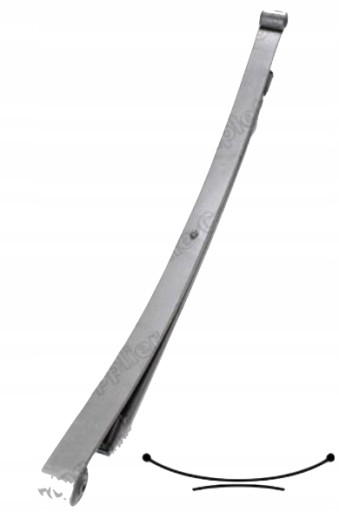 638004 - ЛИСТОВА РЕСОРА SPRINTER / VW LT 28-35 II ! Кілен !