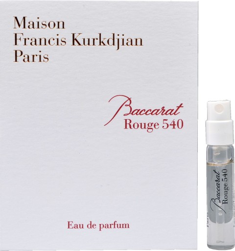 maison francis kurkdjian baccarat rouge 540 woda perfumowana 2 ml   