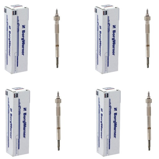 4 × свічки розжарювання borgwarner gn106