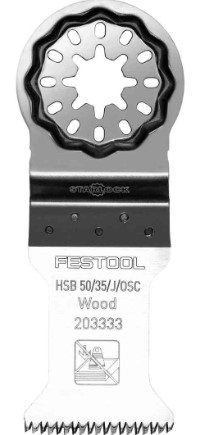FESTOOL 203333 Пильное полотно по дереву HSB 50/35/J/OSC/5