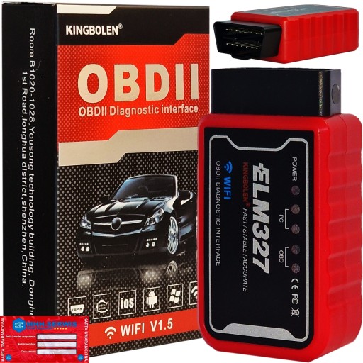 ELM327 iCar2 KINGBOLEN OBD2 Bluetooth PL WIFI Интерфейс IOS ANDROID