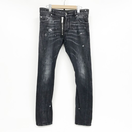 DSQUARED2 S74LA0806 S30400 DŽÍNSOVÉ NOHAVICE SKINNY FIT MEN 48