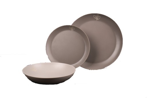 Набір посуду з меламіну EARTH Deluxe для 2 осіб
