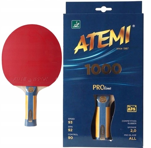 Ракетка для настільного тенісу Atemi 1000