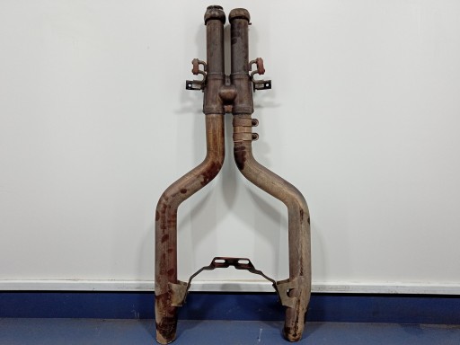 MERCEDES CL63 AMG W216 средний выхлоп