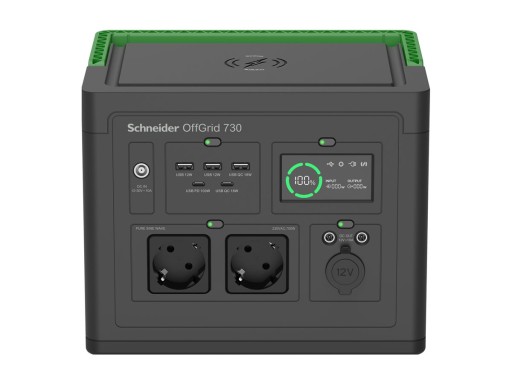 Портативная электростанция apc offgrid 730, 738 wh, usb-c, lcd