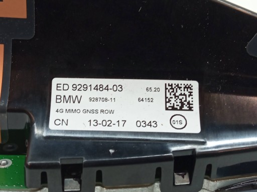 anténa karoséria 9291484 Bmw X6 II (2014-2019) F16