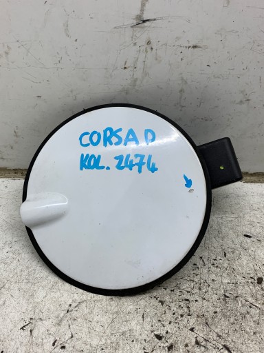 fuel tank door of the fuel OPEL CORSA D LIFT (2011-2014)1.3 CDTI Z474