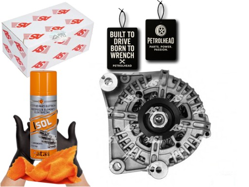 ASPA3070#ECS-PCP+K - Генератор bmw e46 '01- 150a as-pl #petrolhead pro+ kit4