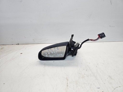 mirror left front AUDI A6 C6 LZ5D 7-PIN EUROPA