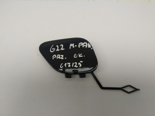 Bmw Serii 4 G22 G23 M Pakiet towing hook cap w bumper front 8076709 original