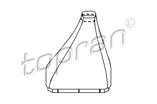 КРЫШКА РЫЧАГА ПЕРЕКЛЮЧЕНИЯ ПЕРЕДАЧ 206 937 / TOP TOPRAN