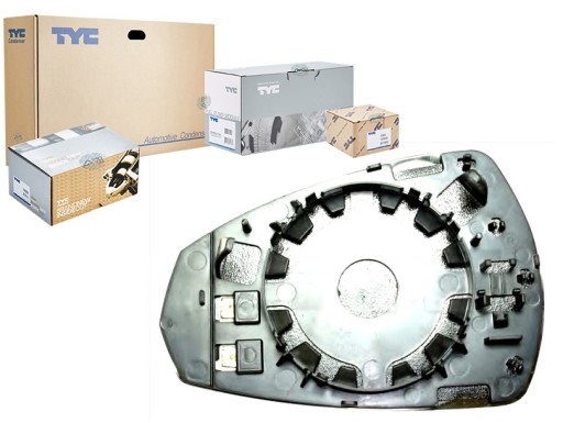 302-0100-1 - ВСТАВКА ДЗЕРКАЛА AUDI TYC