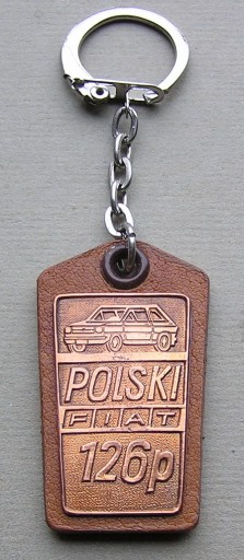 Унікальний брелок для ключів Польський Fiat 126p FSM