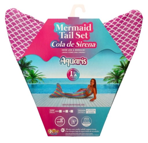 Суцільнокроєний купальник Kuaki р. 122 рожевий