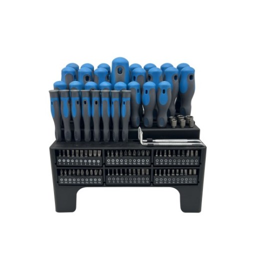 Набір викруток і біт - 100 елементів KBA1089