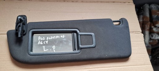 A6 C7 4G cover PRZECIWSLONECZNA visor left SLINE black 4G0857551 A7 4G