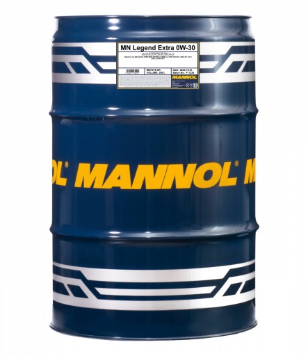 MANNOL 0W30 LEGEND EXTRA ESTER Моторное масло C2/C3 208 литров