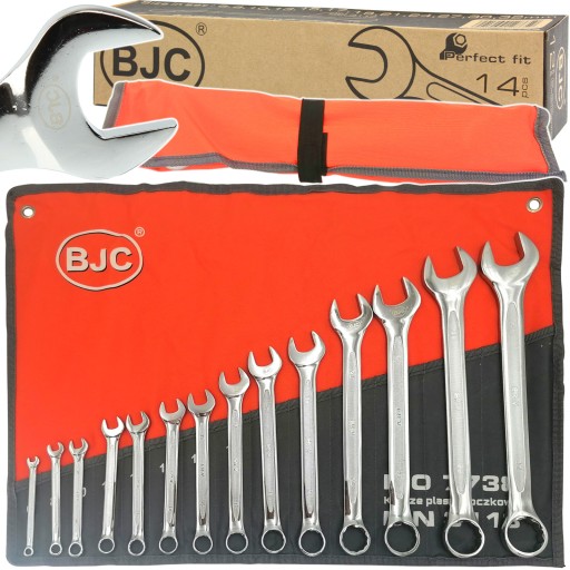 НАБІР КЛЮЧІВ ГАЙКОВИХ 14 шт. 6-32 мм