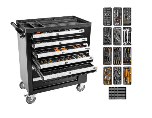 Шафа майстерні 7 ящиків, 149 частин