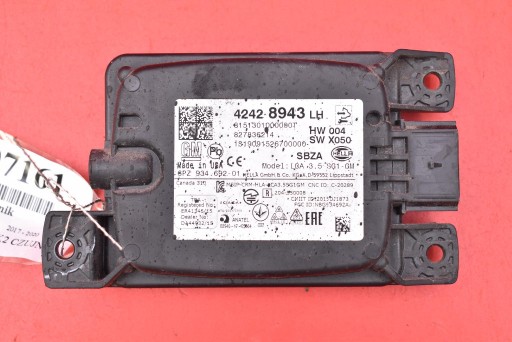 sensor RADAR MARTWEGO POLA left rear part 42428943 OPEL AMPERA-E 204 KM 17-20