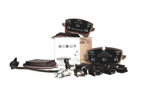 OE AUDI 4G0698451L ТОРМОЗНЫЕ КОЛОДКИ ASO