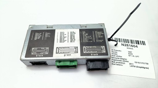 modul MULTIMEDIALNY 4L0035211C AUDI Q7 und 4L LIFT