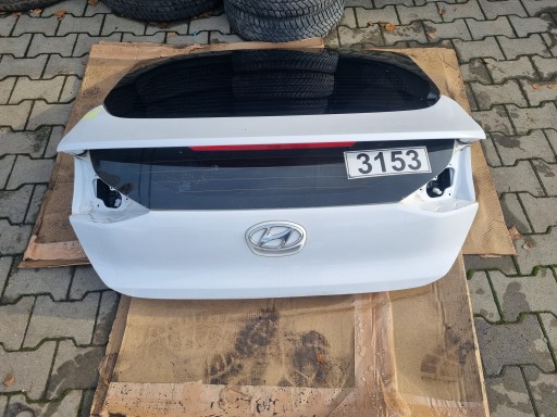 Hyundai ioniq 16-22 задняя дверь багажника waw в сборе