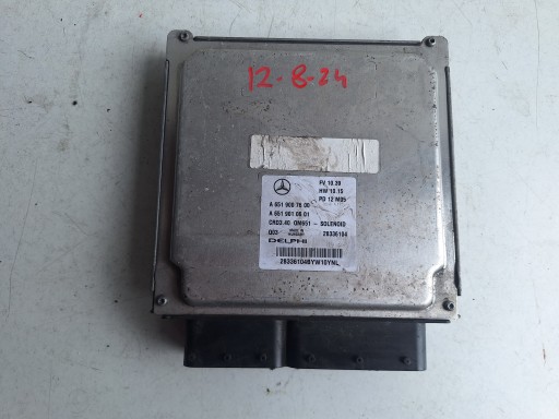 computer Centralina Motore MERCEDES A6519007600 DELPHI A6519000601