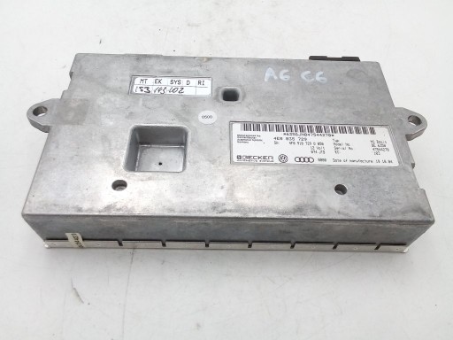 Audi A6 C6 modulo Centralina MMI 4F0910729Q