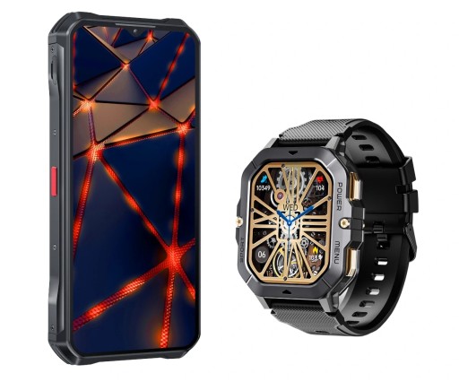 🛡️ PANCERNY ZESTAW! Oukitel WP33 Pro 5G (8/256GB) + Smartwatch BT101 GRATIS! MEGA PROMOCJA!