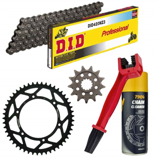 ZDRFEM0588-1133:53.43708 - Derbi SENDA 50 SM DRD комплект приводів SUPERSPROX