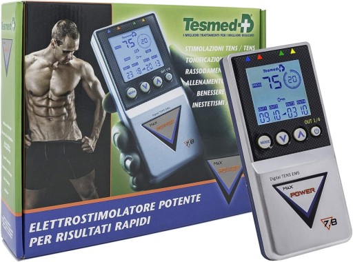 TESMED Max 7.8 Digital TENS + EMS Duo Massage