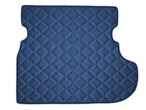 Коврик из экокожи ТЕМНО-СИНИЙ для Citroen C-Crosser 2007-2012 гг.