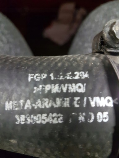 OPEL FIAT SAAB 1.9CDTI 120KM Schlauch intercooler